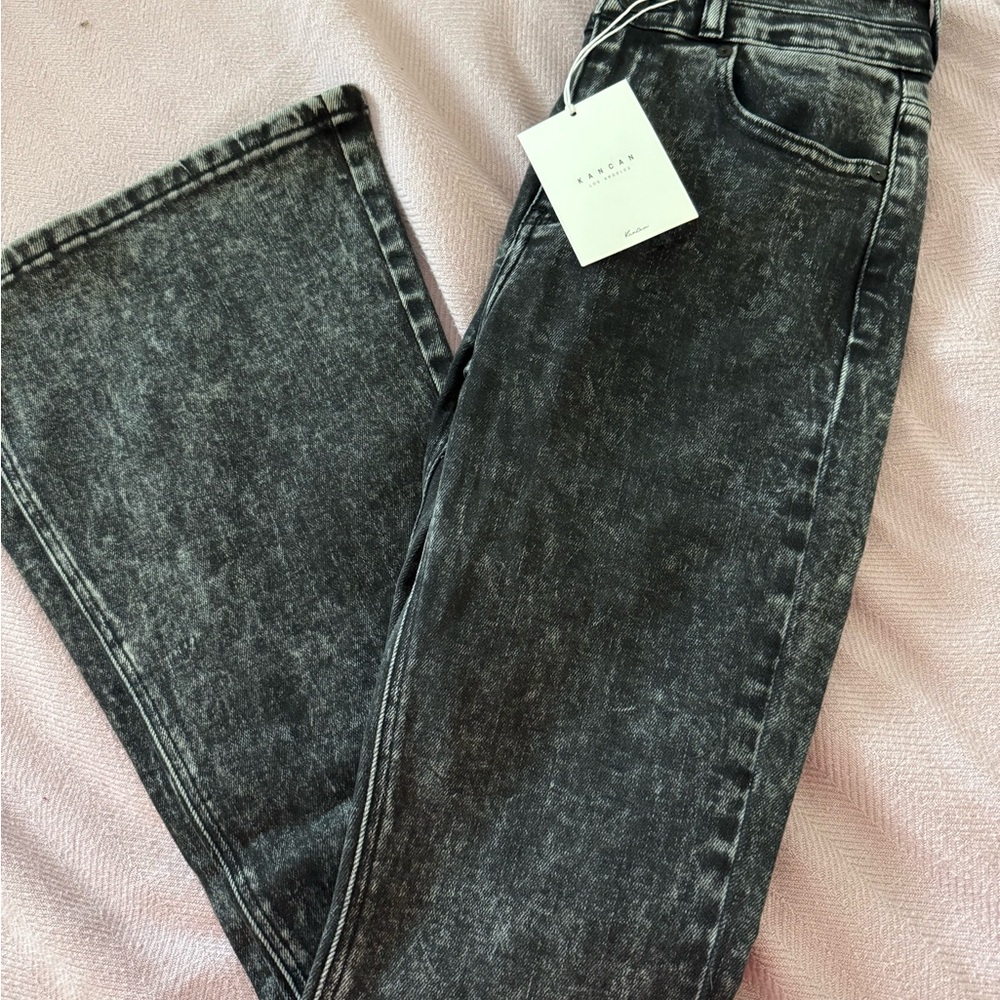 Kancan Black Washed Women's Jeans